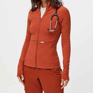 Proveedor Profesional de Uniformes Médicos Personalizados, Chaqueta de Uniforme Médico Ajustada, Conjuntos de Uniformes de Enfermera, Uniforme Médico para Mujeres, Venta al por Mayor - Product Image 1