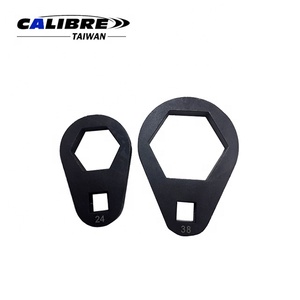 TAIWAN CALIBRE 5pc 24-38mm Oil Filter Offset <b>Socket</b> Wrench Removal Tools Set - Product Image 5