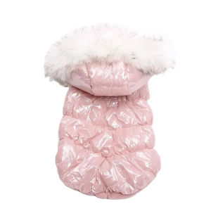 Ropa para Perros Más Solicitada, Ropa de Invierno, Abrigos Acolchados, Logotipo OEM, Ropa Cálida para Mascotas, Chaqueta con Capucha de Forro Polar Sherpa - Product Image 1