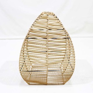 New Design <b>Plastic</b> Wicker Square Lantern Geometric Woven Hanging Ceiling <b>Cover</b> Home Decoration Christmas Durable Eco-Friendly - Product Image 4
