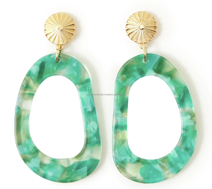 Best Quality <b>Resin</b> <b>Earrings</b> for Women Fashion Jewelry Models Women Fashion Jewelry at Lowest Price Made by Tayyab Handicraft - Product Image 4