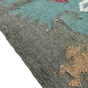 Alfombra de Yute Dhurrie Kilim Moderna Tejida a Mano, 3x5, para Uso Doméstico, Antibacteriana, Alfombras y Juegos de Alfombras - Product Image 4