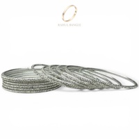 Ensemble de bracelets en argent tendance de haute qualité, ornés de cristaux et de strass en acier inoxydable, pour les mariages et les occasions festives