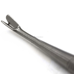 Pousse-cuticules double extrémité en acier inoxydable, nettoyeur d'ongles réutilisable, outil professionnel de manucure et pédicure pour nail art - Product Image 5