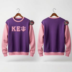 เสื้อสเวตเตอร์ผ้าฝ้าย/โพลีเอสเตอร์/ โพลีเอสเตอร์ Kapa Epsilon PSI สำหรับผู้ชายปักแขนยาว - Product Image 5