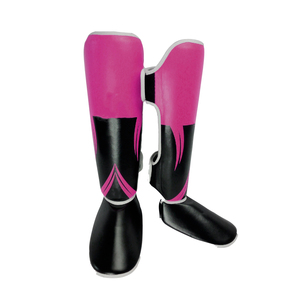 Wholesale Custom Multi-Colour Cowhide Leather Heavy Duty Breathable Waterproof Shin Guards for Martial Arts Training-Unisex - Product Image 6