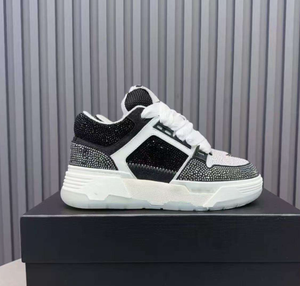 Zapatillas de Plataforma con Pedrería de Colores Mezclados para Hombre, Calzado Casual de Diseño Moderno con Parte Superior de Malla Sintética para Verano/Invierno - Product Image 2