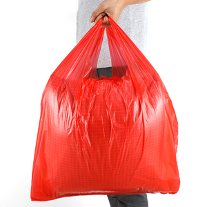 Sacs en plastique pour supermarchés, vente en gros et au détail, sacs de courses en polyéthylène - Sacs gilet en nylon robustes de grande taille - Product Image 4