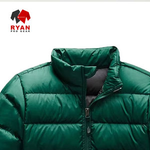 เสื้อแจ็คเก็ตพัฟเฟอร์คุณภาพสูงแบบสั่งทำพิเศษสำหรับผู้ชาย วัยรุ่น และเด็ก  ออกแบบสีและโลโก้ได้ตามต้องการ ป้องกันรอยยับ - Product Image 2