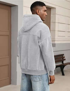 Sweat-shirt oversize pour femme, en jersey de polyester et coton, coupe ample, personnalisable sur le devant, grande taille, streetwear, respirant, hiver - Product Image 6