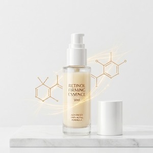 Essence faciale raffermissante anti-âge au rétinol pour les ridules et la texture de la peau OEM ODM 50ml Flacon en verre MOQ 400 pièces - Product Image 5