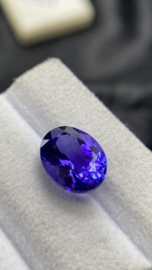 Certified Natural Top Color Tanzanite Oval Cut Stone With Excellent Color Quality Natural Zoisite 7.25 Carat Loupe Clean - Product Image 6