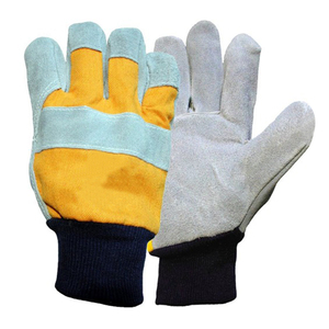 Guantes de Trabajo Profesionales Resistentes al Calor para Carpintero, de Buena Calidad, de Cuero Vacuno, para Jardinería y Trabajos de Rigging - Product Image 3