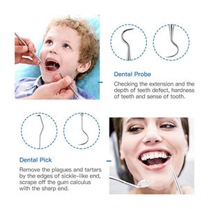 Kit d'instruments dentaires manuels en acier inoxydable, équipement chirurgical, instruments de remplissage de toutes tailles par Mahfooz Instrument - Product Image 3
