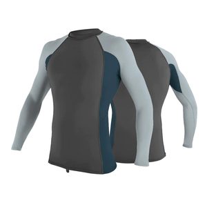 Custom Rashguard <b>Long</b> <b>Sleeve</b> <b>Compression</b> <b>Shirt</b> Quick Dry Polyester Spandex Gym Fitness Sports T <b>Shirt</b> OEM ODM Supplier - Product Image 2