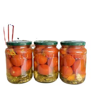 Competitive Price Premium Quality <b>Pickled</b> Assorty Whole Cucumber and Tomato Packed in 720ml Mason <b>Jar</b> - Product Image 3