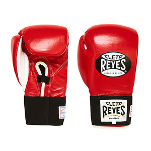 Gants de boxe en cuir rouge Cleto Reyes personnalisés unisexes, 12 oz, à lacets, qualité supérieure, cuir imperméable, gants de boxe professionnels - Product Image 2