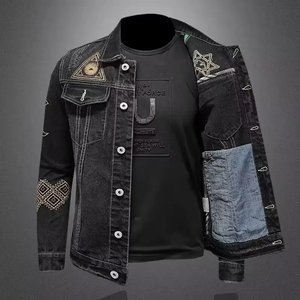 Bulk Supply Men's Casual Denim Shirt - Multi-Color Options Long Sleeve Standard Fit Denim Shirt - Product Image 2