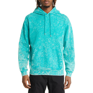 Sudaderas con capucha para hombre con lavado ácido, diseño urbano moderno con lavado vintage para un estilo discreto y elegante. - Product Image 1