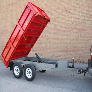 Remolque Agrícola Hidráulico de un Solo Eje de 2T-10T, Remolque de Carga para Tractor con Volquete, Producto de Venta Caliente al Por Mayor de la Mejor Calidad y Precio Económico - Product Image 4