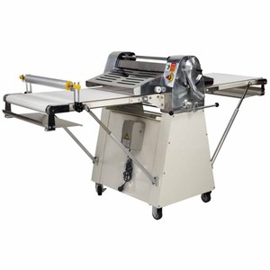 Baking Equipment Pizza Base Press Roller Electric Bread <b>Dough</b> Roller Pastry <b>Sheeter</b> Reversible <b>Dough</b> Roller - Product Image 1