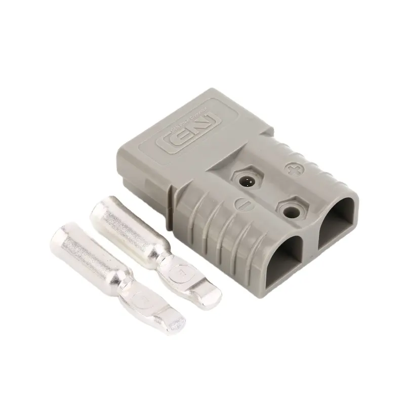 SE50 konektörü 50A 6/8/10 AWG gri Andersonstyle 2 pin yüksek akım elektrik güç hızlı pil bağlantı fişi forklift için