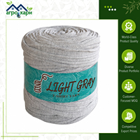 Fil à T-shirt Recyclé de Qualité Supérieure pour Tricot et Crochet, 600-700g, Tissu Textile Écologique Doux, Vente en Gros Directe Usine