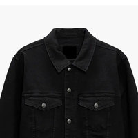 Veste en jean coupe ajustée moderne style camionneur pour jeunes et adolescents, coupe oversize, streetwear aux lavages vifs, fournisseur