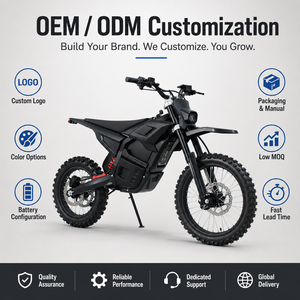 Motocicleta Todoterreno Eléctrica M7Ultra 72V 2800W con Potencia Máxima de 7000W y Batería de Litio de 25Ah para Adultos, Fábrica OEM - Product Image 5