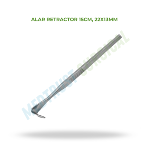 Retractor Alar de 15 cm, 22x13 mm, Instrumento Quirúrgico de Columna Vertebral para Retracción de Tejidos - Product Image 2