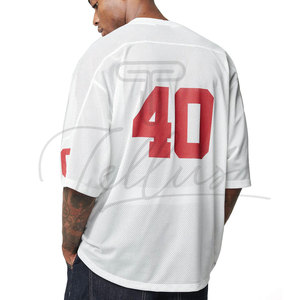 Camiseta Oversize Ligera de Secado Rápido, Transpirable, de Corte Cuadrado, con Estampado Personalizado - Product Image 4