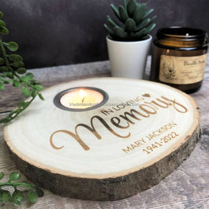 Support de lumière en T sculpté en pierre unique pour décoration rustique, éclairage de jardin et cadeau de fête - Product Image 3