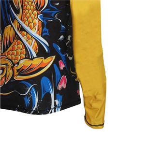Grappling MMA Rash Guard <b>Design</b> Your Own Digital Print <b>Compression</b> <b>Shirt</b> BJJ <b>Custom</b> Printed Men's Anti-Bacterial UPF50 Fortleo - Product Image 5