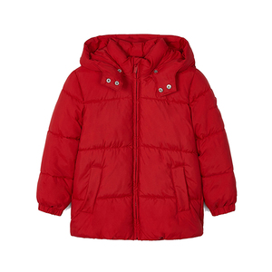Kids Multicolor Breathable Eco-Friendly Zipper Winter Warm Canvas Custom Brand Customized Design <b>Thick</b> Padded <b>Quilted</b> Stand - Product Image 3