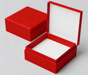 Caja Magnética de Cartón para Reloj, Caja de Regalo de Lujo con Tapa y Base, Logotipo Personalizado, Pedido Mínimo - Product Image 1