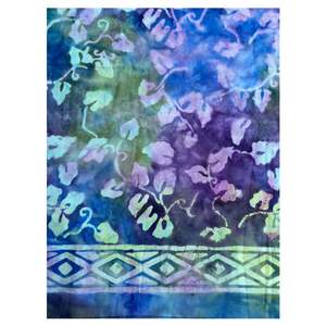 Premium Handmade Nonwoven Tropical Leaf <b>Fabric</b> Eco-Friendly Quick-Dry Lightweight 100% Polyester for Girls DIY Summer Garments - Product Image 5