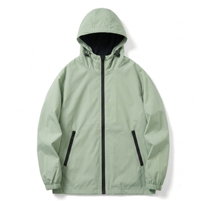 Custom Company Logo Windproof Hiking Coat Hooded Outdoor <b>Waterproof</b> Mesh Lining Lightweight Softshell Polyester Unisex <b>Winter</b> - Product Image 4
