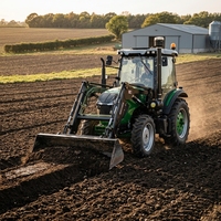 Komponen Inti Gearbox & Mesin Berkualitas Tinggi untuk Traktor Pertanian Report Gear Drive 50HP dengan Pompa
