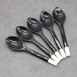 Blue Lotus <b>Small</b> Classic Eco-Friendly <b>Mirror</b> Polish Buffalo Horn Spoon for Kitchenware Serving Food & Party Decor - Product Image 6