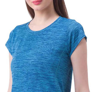 Camisetas de Mujer de Alta Calidad Personalizadas OEM, Camisetas de Manga Corta Informales y Transpirables para Verano, Camiseta de Cuello Redondo para Mujer - Product Image 4