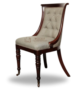 Silla de Comedor Moderna 2026, Tapizada, 100% Madera Sólida, Ecológica y Duradera, para Dormitorio, Sala de Estar, Restaurante, Cafetería - Product Image 3