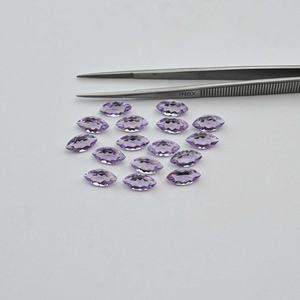 3.5x7mm Haute Qualité Naturel Rose Clair Améthyste Marquise Coupe Gemme Améthyste Pour Anneaux Collier Bracelets DIY Accessoires - Product Image 1