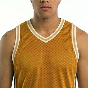 Produit populaire : Uniforme de basketball élégant, couleur unie, taille personnalisable, vêtements d'extérieur respirants pour l'entraînement au basketball - Product Image 4