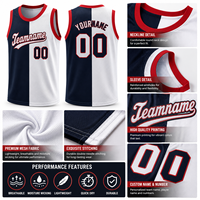 Camiseta de Baloncesto Personalizada Sublimada sin Mangas, Tallas Grandes para Adultos, Práctica de Equipo, 100% Poliéster, Secado Rápido, Ajuste Atlético, OEM ODM