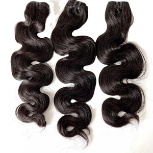 Cabello Taka de la Mejor Calidad, Cabello Remy Vietnamita de Bac Ninh, Super Double Drawn, Ondulado, con Cinta Adhesiva para Hacer Pelucas - Product Image 3