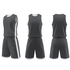 Nouvel ensemble complet d'uniformes de basketball réversibles par sublimation 2026 pour hommes, comprenant maillot et short - Product Image 5