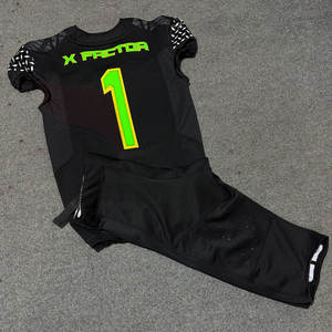 OEM Wholesale Team Adult Sublimation Printing Football Uniforms Youth Set Lightweight Fabric V-<b>Neck</b> Team Wear Football Jersey - Product Image 3