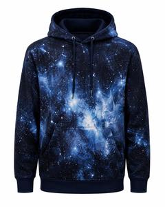 Men's 100% Cotton Eco-Friendly <b>Raglan</b> Sleeve Hoodie Regular Fit Casual Pullover Pocket Sublimation Design Breathable Sweatshirt - Product Image 1