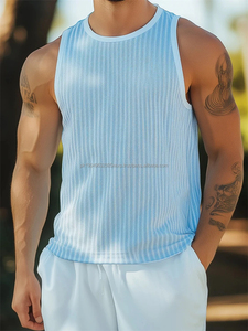 Débardeur de sport pour homme de haute qualité, conçu sur mesure, tricoté, décontracté - Product Image 3