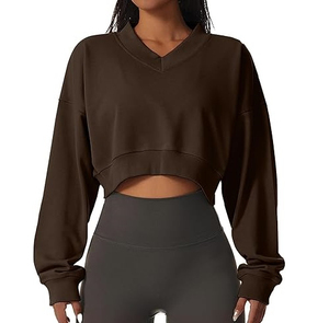 Sudadera Oversize de Felpa para Mujer, Personalizada, Mezcla de Algodón, Ajuste Holgado, Manga Larga, Casual, Suave y Cálida, Estilo Urbano de Invierno - Product Image 1